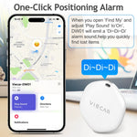 Localizzatore di posizione wireless con rilevamento anti-smarrimento delle chiavi dell'auto VIECAR DW01, VIECAR DW01