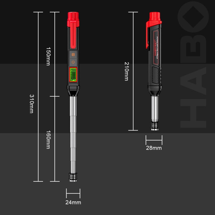 HABOTEST HT56 Pro Rilevatore di gas combustibile Gas di petrolio liquefatto Allarme gas naturale, HT56 Pro