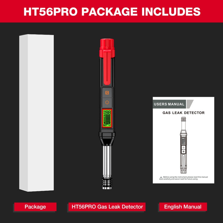 HABOTEST HT56 Pro Rilevatore di gas combustibile Gas di petrolio liquefatto Allarme gas naturale, HT56 Pro