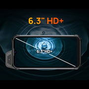 Telefono robusto UNIWA W888 HD+, Android 11 Mediatek MT6765 Helio P35 Octa Core da 6,3 pollici fino a 2,3 GHz, NFC, OTG, Rete: 4G, W888 HD+, 4GB+64GB