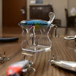 YX061 4 pezzi/set espositori per esche da pesca, YX061