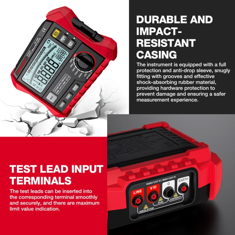 Tester resistenza isolamento HABOTEST HT5205 50-2500V