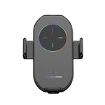 Supporto da auto per auto con presa d'aria a ricarica rapida wireless a induzione a infrarossi A7s