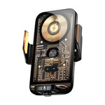 Supporto per auto con presa d'aria per ricarica rapida wireless con allineamento automatico C05