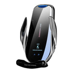 Supporto da auto per auto con presa d'aria a ricarica rapida wireless a induzione a infrarossi G10