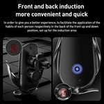 Supporto da auto per auto con presa d'aria a ricarica rapida wireless a induzione a infrarossi M3