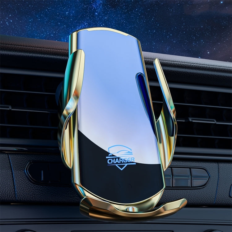 Supporto da auto per auto con presa d'aria a ricarica rapida wireless a induzione a infrarossi Q3S