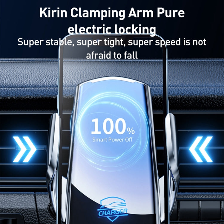 Supporto da auto per auto con presa d'aria a ricarica rapida wireless a induzione a infrarossi Q3S