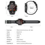 K52 1.39 pollici BT5.0 Smart Watch Supporta rilevamento della frequenza cardiaca / sonno