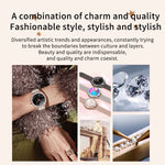 V66 1.28 pollici BT5.0 Smart Watch Supporta rilevamento della frequenza cardiaca / sonno, Steel Strap, Silicone Strap