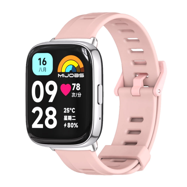 Cinturino per orologio in TPU traspirante con foro piatto Mijobs, For Redmi Watch 3 Lite / Watch 3 Active