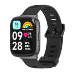 Cinturino per orologio in TPU traspirante con foro piatto Mijobs, For Redmi Watch 3 Lite / Watch 3 Active