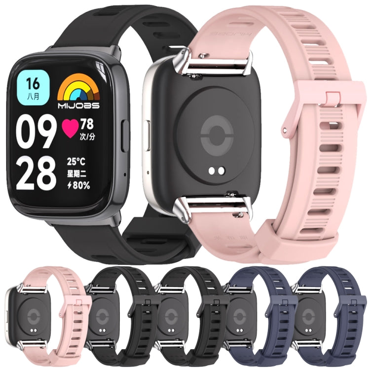 Cinturino per orologio in TPU traspirante con foro piatto Mijobs, For Redmi Watch 3 Lite / Watch 3 Active