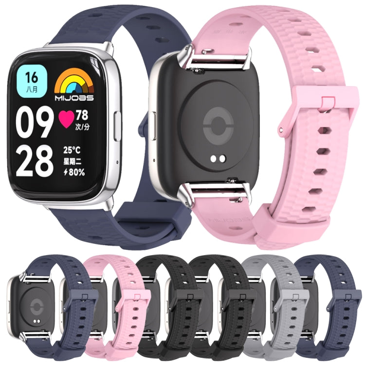 Cinturino per orologio in TPU con struttura a nido d'ape Mijobs, For Redmi Watch 3 Lite / Watch 3 Active