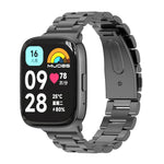 Cinturino per orologio in acciaio inossidabile a tre sfere Mijobs, For Redmi Watch 3 Lite / Watch 3 Active