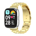 Cinturino per orologio in acciaio inossidabile a tre sfere Mijobs, For Redmi Watch 3 Lite / Watch 3 Active