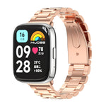 Cinturino per orologio in acciaio inossidabile a tre sfere Mijobs, For Redmi Watch 3 Lite / Watch 3 Active