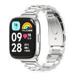 Cinturino per orologio in acciaio inossidabile a tre sfere Mijobs, For Redmi Watch 3 Lite / Watch 3 Active