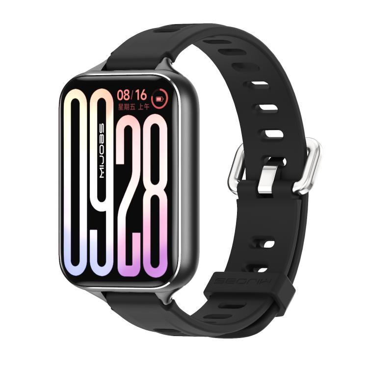 Cinturino per orologio in silicone traspirante con foro piatto Mijobs, For Xiaomi Band 10 Pro / Redmi Watch 6 / 5