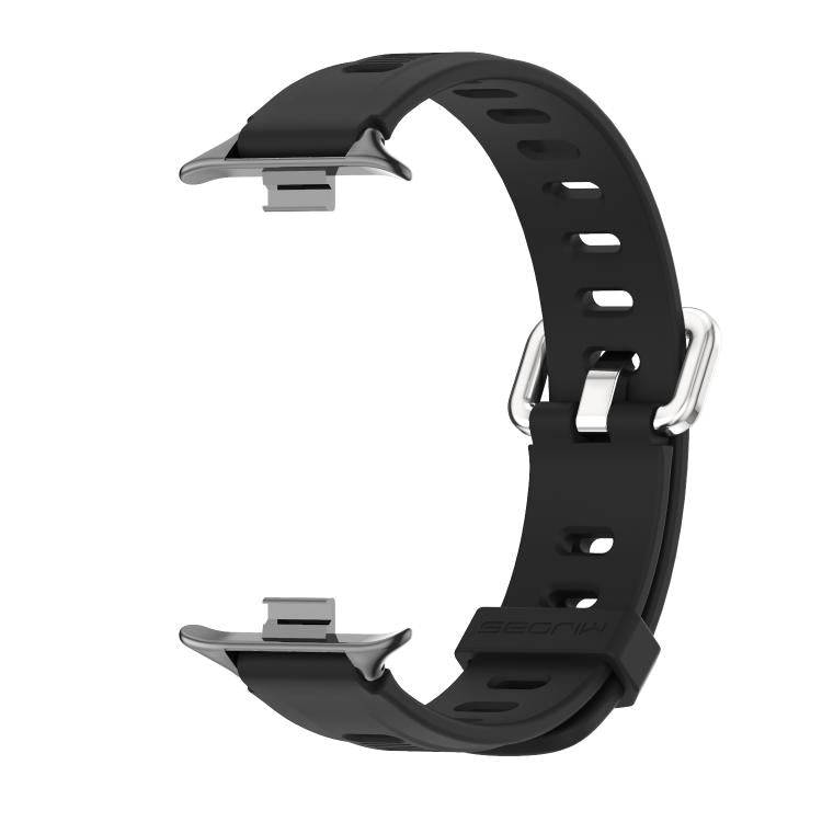 Cinturino per orologio in silicone traspirante con foro piatto Mijobs, For Xiaomi Band 10 Pro / Redmi Watch 6 / 5