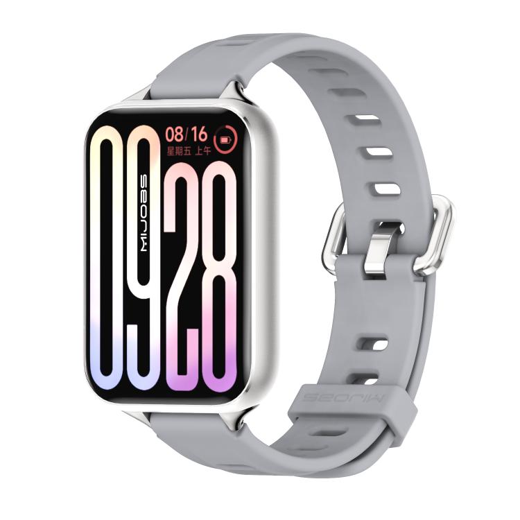 Cinturino per orologio in silicone traspirante con foro piatto Mijobs, For Xiaomi Band 10 Pro / Redmi Watch 6 / 5