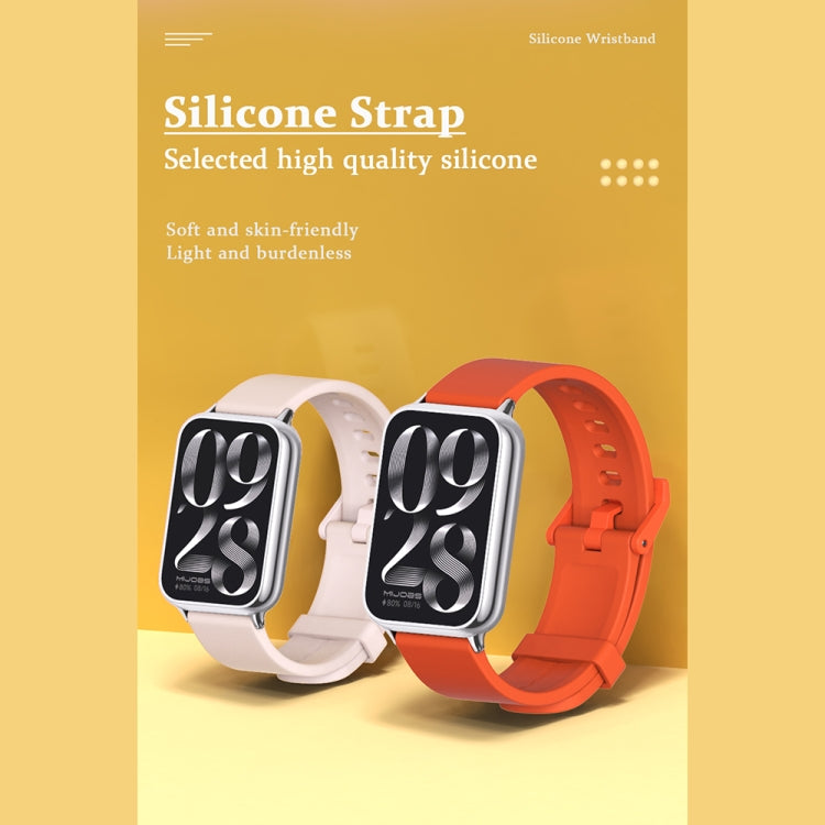 Cinturino per orologio traspirante in silicone Mijobs, For Xiaomi Band 10 Pro / Redmi Watch 6 / 5