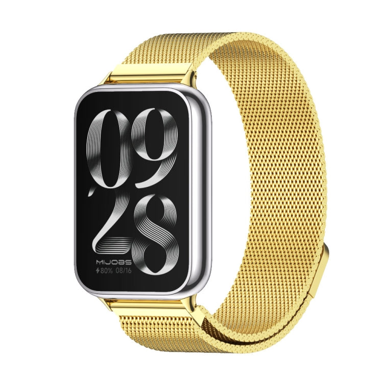 Cinturino per orologio magnetico in acciaio inossidabile Mijobs Milan, For Xiaomi Band 10 Pro / Redmi Watch 6 / 5