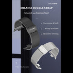 Cinturino per orologio magnetico in acciaio inossidabile Mijobs Milan, For Xiaomi Band 10 Pro / Redmi Watch 6 / 5