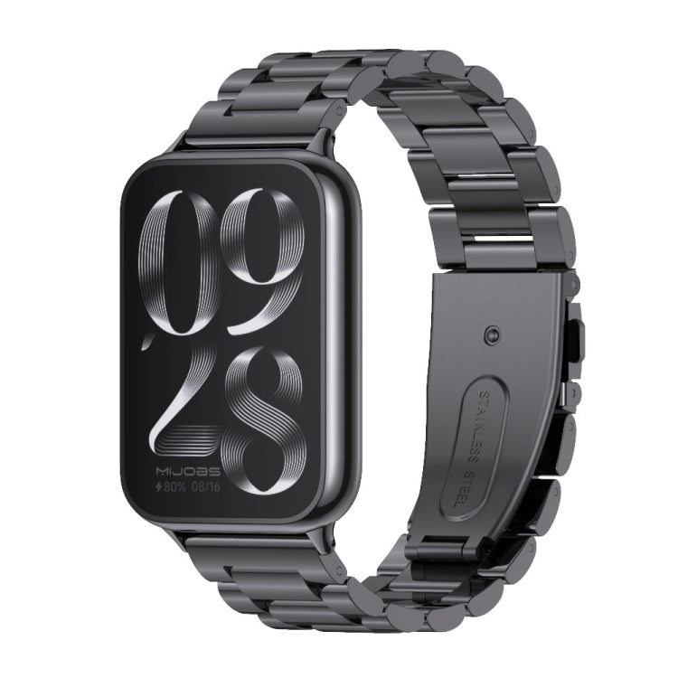 Cinturino per orologio in acciaio inossidabile a tre sfere Mijobs, For Xiaomi Band 10 Pro / Redmi Watch 6 / 5