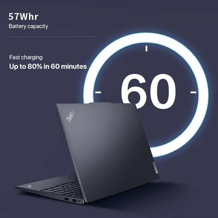 Laptop Lenovo ThinkPad E16-B2CD da 16 pollici, Windows 11 Home versione cinese, Intel Core i7-13700H, 16GB+512GB