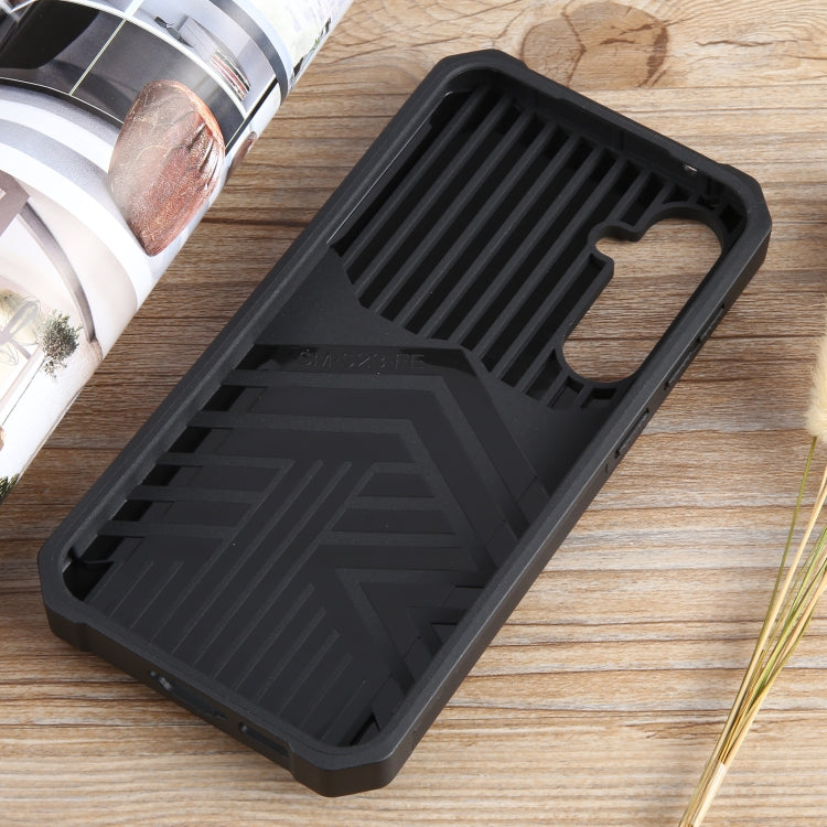Custodia per PC con slot per scheda di protezione della fotocamera + custodia per telefono in TPU, For Samsung Galaxy S23 FE 5G, For Samsung Galaxy S24 Ultra 5G, For Samsung Galaxy A55