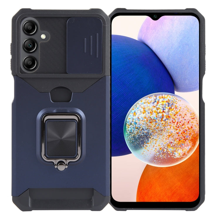 Custodia per PC con slot per scheda di protezione della fotocamera + custodia per telefono in TPU, For Samsung Galaxy A15, For Samsung Galaxy A25