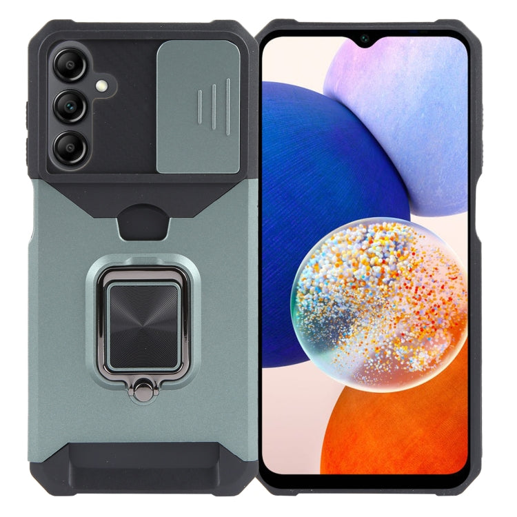 Custodia per PC con slot per scheda di protezione della fotocamera + custodia per telefono in TPU, For Samsung Galaxy A15, For Samsung Galaxy A25
