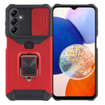 Custodia per PC con slot per scheda di protezione della fotocamera + custodia per telefono in TPU, For Samsung Galaxy A15, For Samsung Galaxy A25