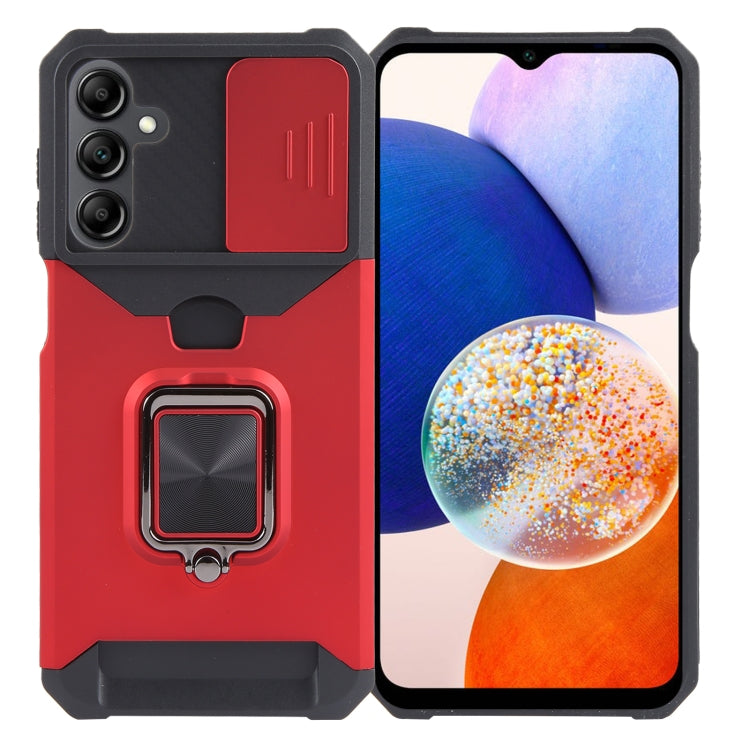 Custodia per PC con slot per scheda di protezione della fotocamera + custodia per telefono in TPU, For Samsung Galaxy A15, For Samsung Galaxy A25