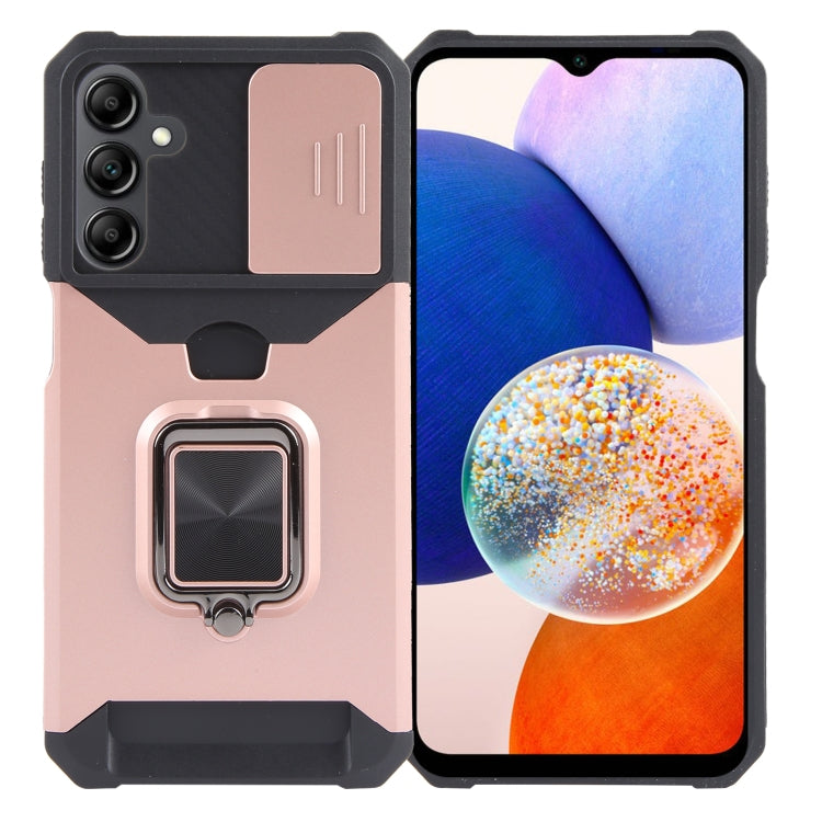 Custodia per PC con slot per scheda di protezione della fotocamera + custodia per telefono in TPU, For Samsung Galaxy A15, For Samsung Galaxy A25