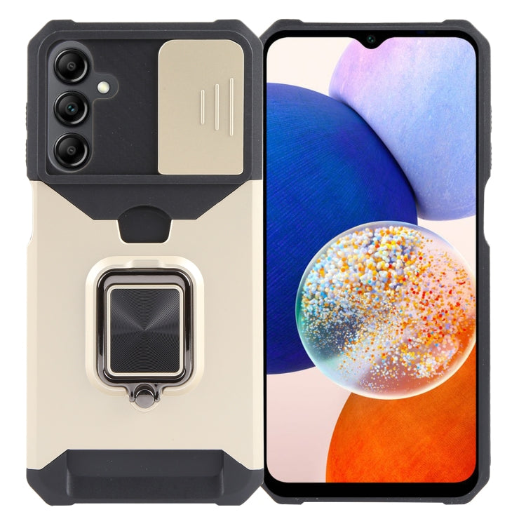 Custodia per PC con slot per scheda di protezione della fotocamera + custodia per telefono in TPU, For Samsung Galaxy A15, For Samsung Galaxy A25