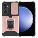 Custodia per PC con slot per scheda di protezione della fotocamera + custodia per telefono in TPU, For Samsung Galaxy S24+ 5G, For Samsung Galaxy A35, For Samsung Galaxy S24 5G