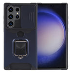 Custodia per PC con slot per scheda di protezione della fotocamera + custodia per telefono in TPU, For Samsung Galaxy S23 FE 5G, For Samsung Galaxy S24 Ultra 5G, For Samsung Galaxy A55
