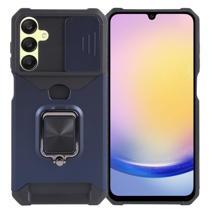 Custodia per PC con slot per scheda di protezione della fotocamera + custodia per telefono in TPU, For Samsung Galaxy A15, For Samsung Galaxy A25