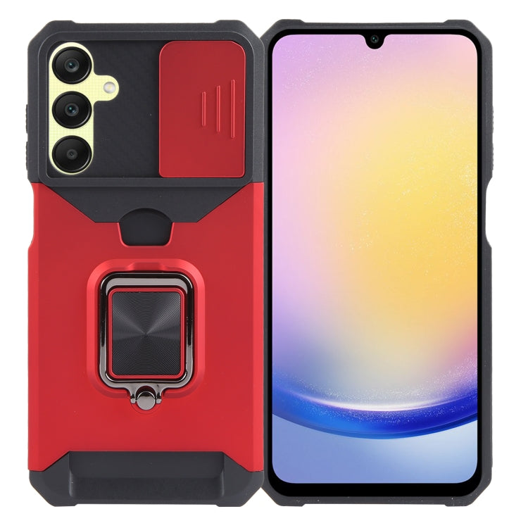 Custodia per PC con slot per scheda di protezione della fotocamera + custodia per telefono in TPU, For Samsung Galaxy A15, For Samsung Galaxy A25