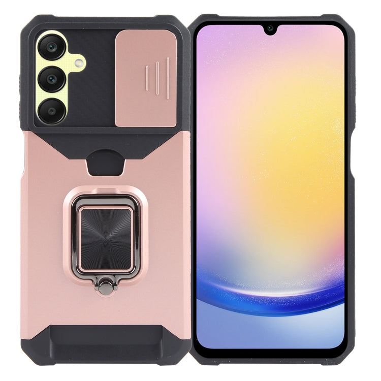 Custodia per PC con slot per scheda di protezione della fotocamera + custodia per telefono in TPU, For Samsung Galaxy A15, For Samsung Galaxy A25