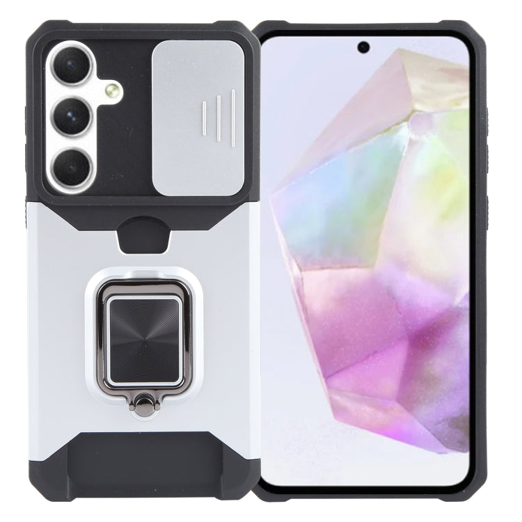 Custodia per PC con slot per scheda di protezione della fotocamera + custodia per telefono in TPU, For Samsung Galaxy S24+ 5G, For Samsung Galaxy A35, For Samsung Galaxy S24 5G
