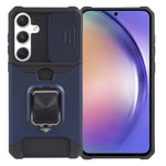 Custodia per PC con slot per scheda di protezione della fotocamera + custodia per telefono in TPU, For Samsung Galaxy S23 FE 5G, For Samsung Galaxy S24 Ultra 5G, For Samsung Galaxy A55