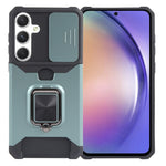 Custodia per PC con slot per scheda di protezione della fotocamera + custodia per telefono in TPU, For Samsung Galaxy S23 FE 5G, For Samsung Galaxy S24 Ultra 5G, For Samsung Galaxy A55