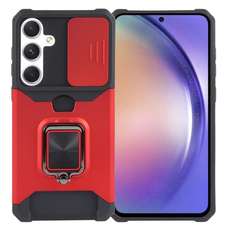 Custodia per PC con slot per scheda di protezione della fotocamera + custodia per telefono in TPU, For Samsung Galaxy S23 FE 5G, For Samsung Galaxy S24 Ultra 5G, For Samsung Galaxy A55
