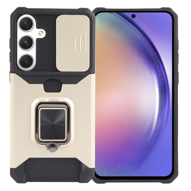 Custodia per PC con slot per scheda di protezione della fotocamera + custodia per telefono in TPU, For Samsung Galaxy S23 FE 5G, For Samsung Galaxy S24 Ultra 5G, For Samsung Galaxy A55