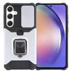 Custodia per PC con slot per scheda di protezione della fotocamera + custodia per telefono in TPU, For Samsung Galaxy S23 FE 5G, For Samsung Galaxy S24 Ultra 5G, For Samsung Galaxy A55