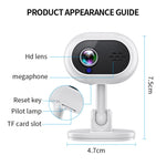 Telecamera di sorveglianza WiFi 1080P con visione notturna