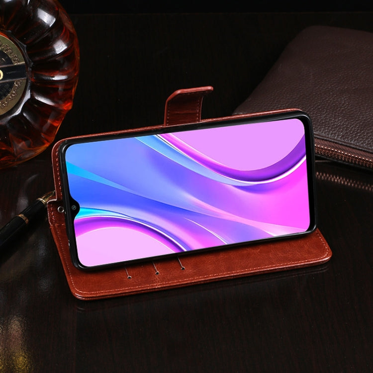 Custodia portafoglio in pelle con slot carte per Xiaomi Redmi 9